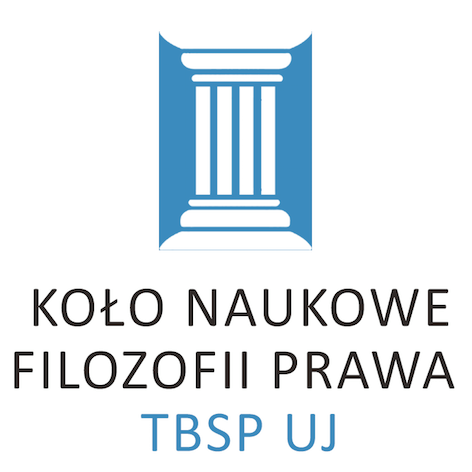logotyp Koła Koło Naukowe Filozofii Prawa TBSP UJ